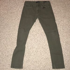 Bullhead Denim Co Skinny Olive Green Khaki Pants